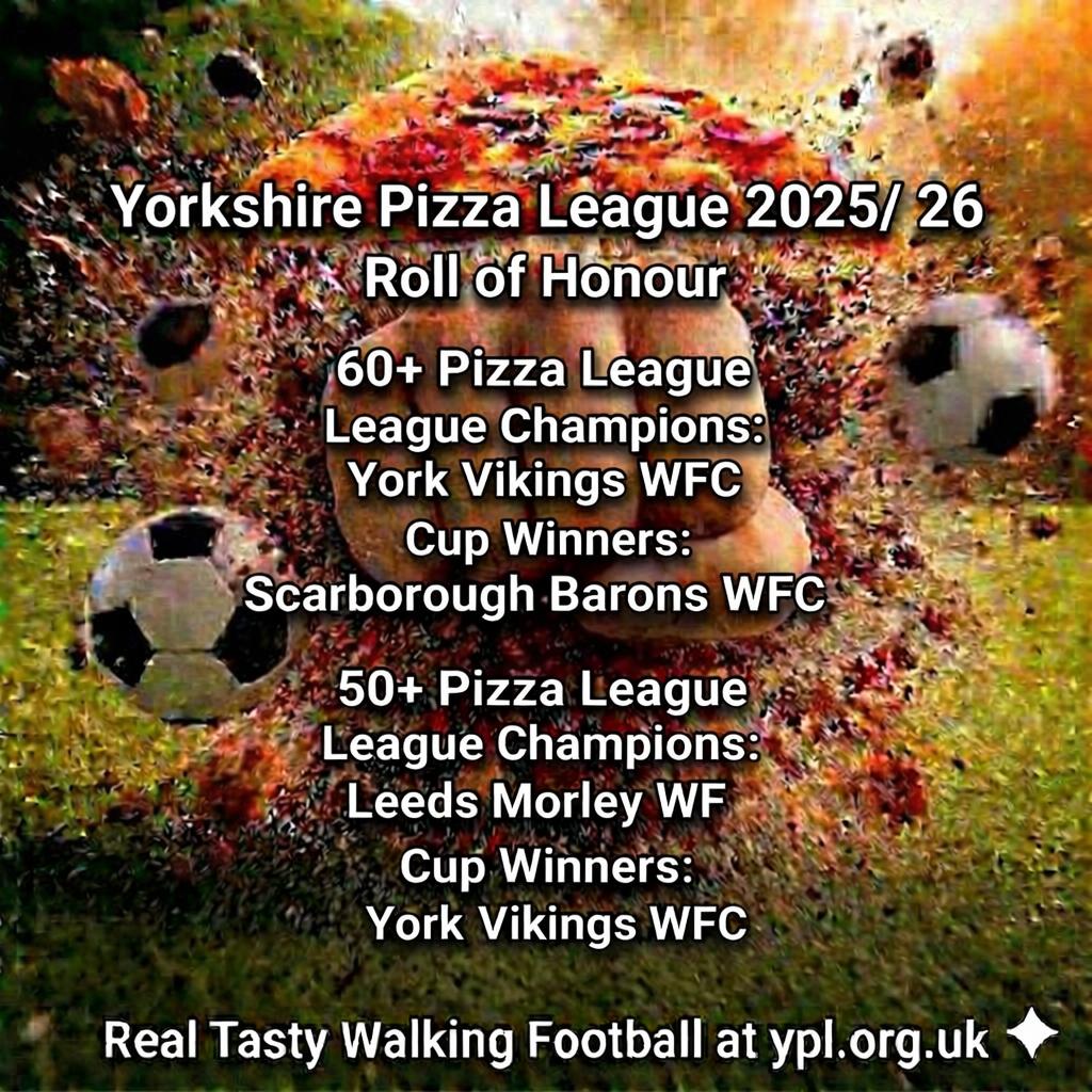 Yorkshire Pizza League: 2026-27 Season Now Open
